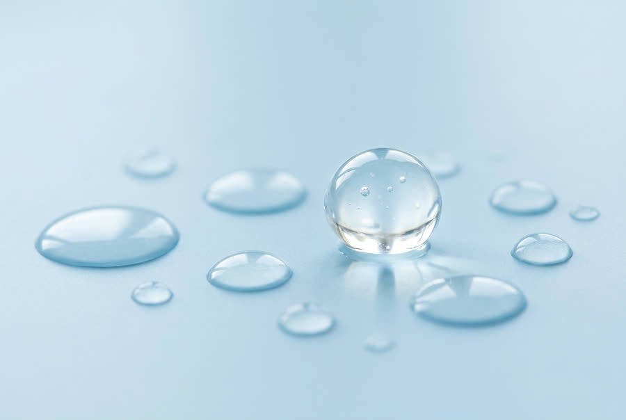 Water droplets