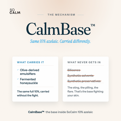 CalmBase - the base inside SoCalm 10% azelaic