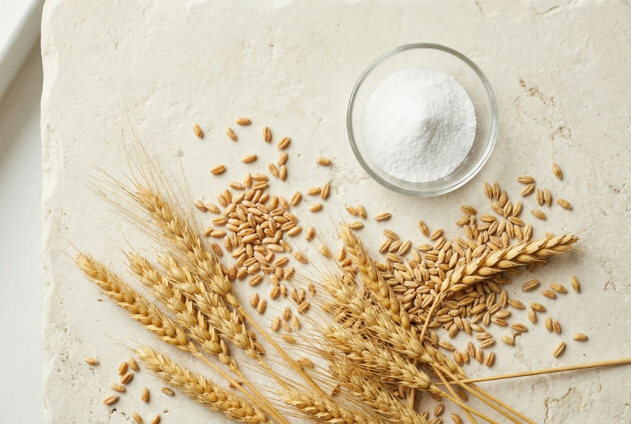 Grains, the natural source of azelaic acid